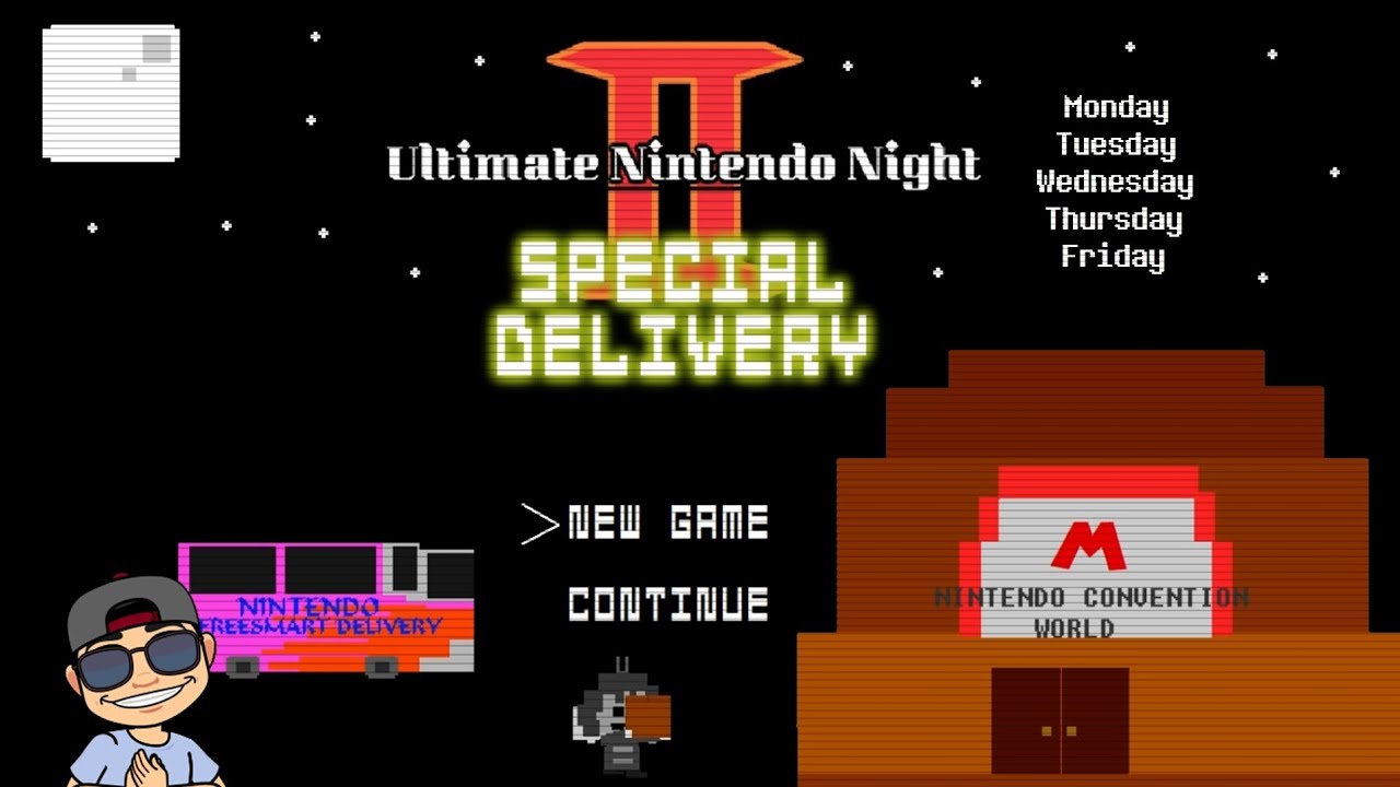 ULTIMATE NINTENDO NIGHT 2 | SPECIAL DELIVERY | 5 FULL DAYS | 5 DÍAS COMPLETOS | FNAF FAN GAME 2020 |