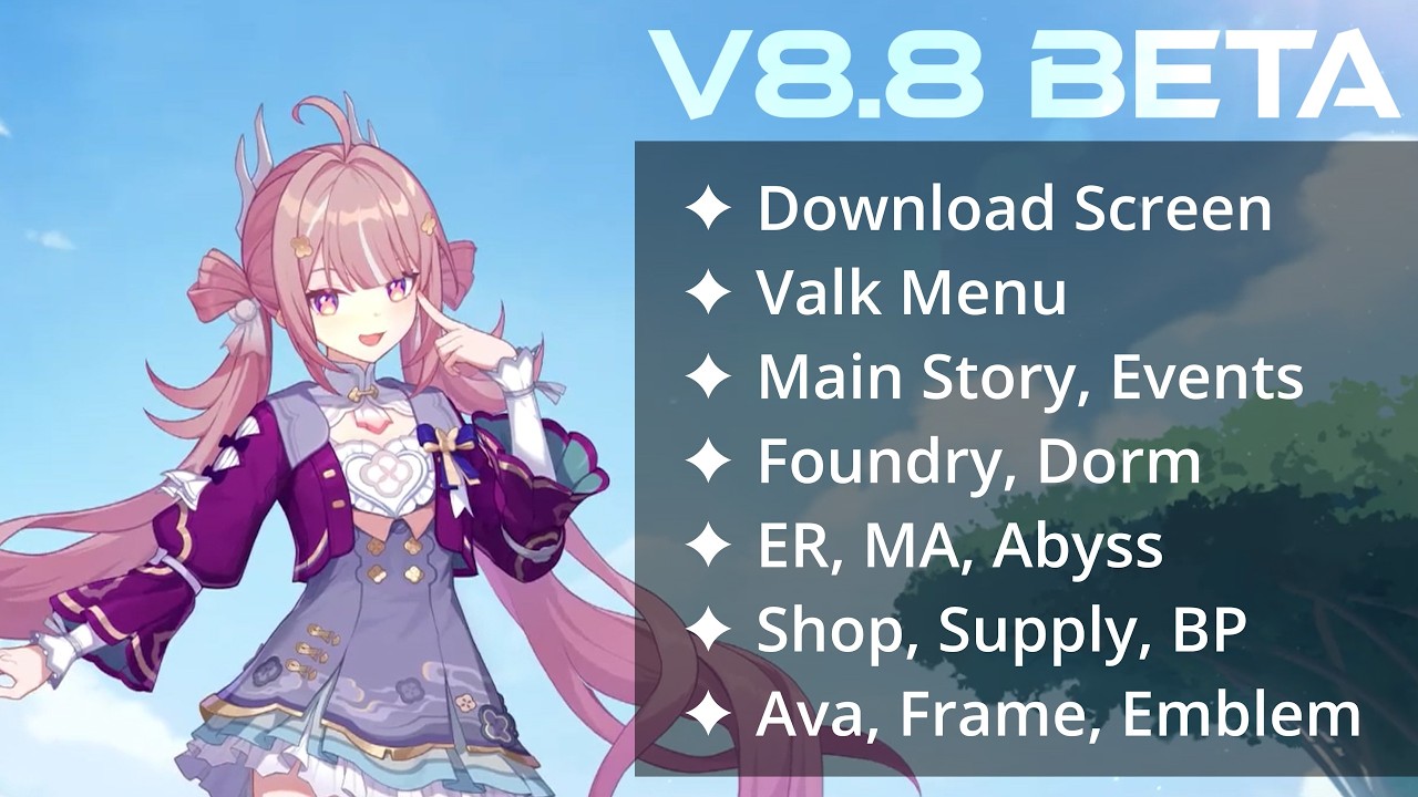 V8.8 Beta - Anything New