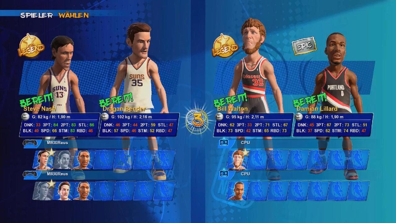 Spiele 10-12 mit den Pheonix Suns Saison Modus   NBA 2K Playgrounds 2