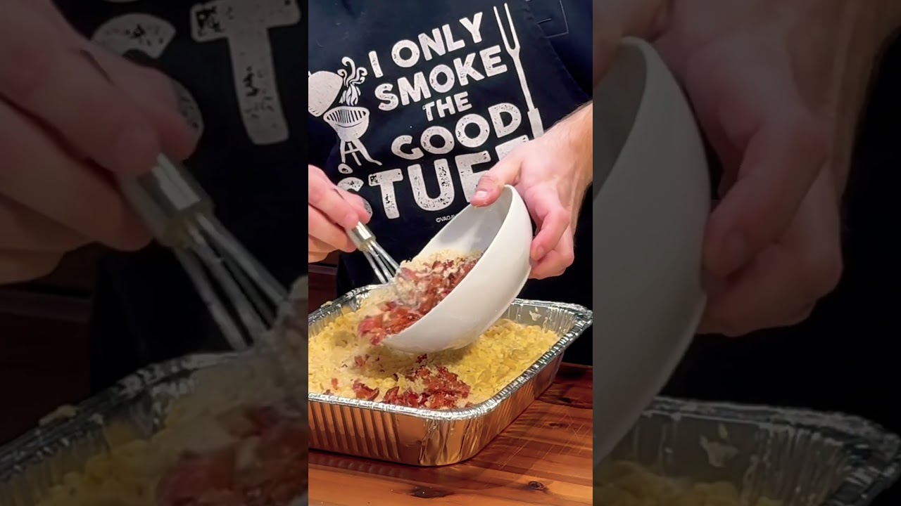 Smoked 🔥 Mac & Cheese 🧀 