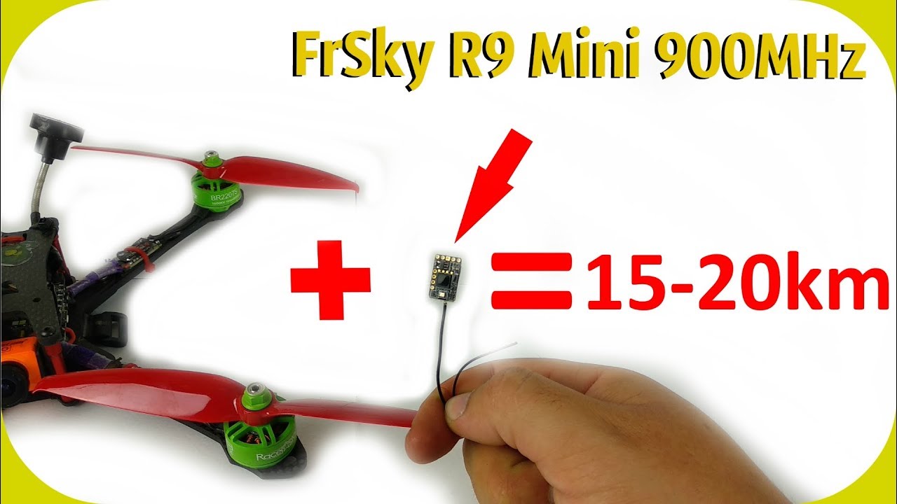 FrSky R9 Mini -Самый маленький,дальнобойный и бюджетный приемник РУ. Тест дальности обзор.