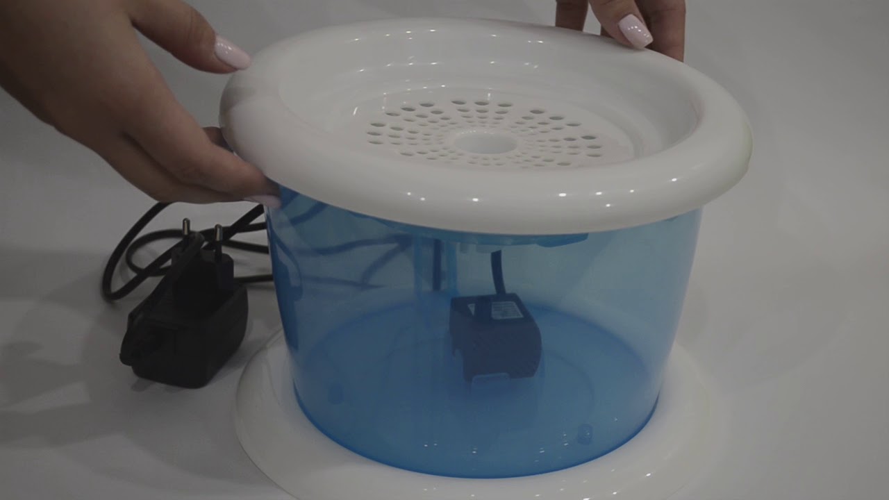 Trixie TX 24464 Bubble Stream   автоматический фонтан с пузырьками для кошек и собак