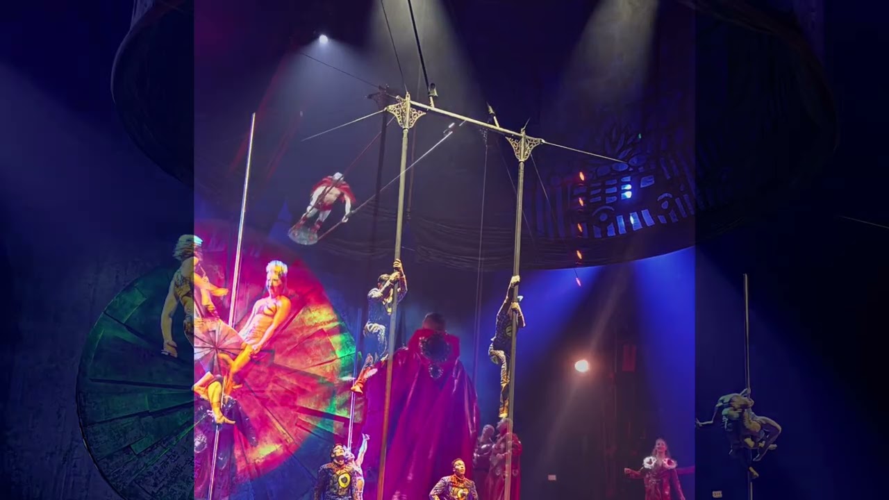 Circus soleil performance!!!!!