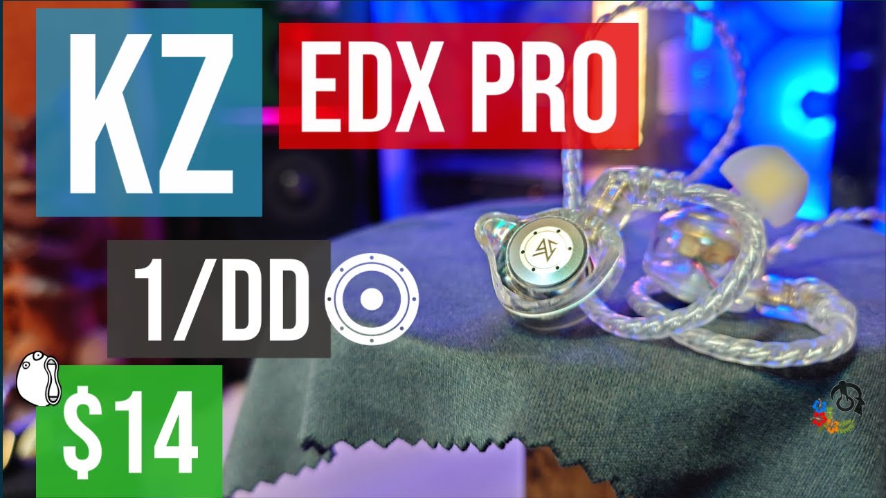 ✅ Обзор наушников KZ EDX PRO (1/DD) ($14? Отлично... Бум!)
