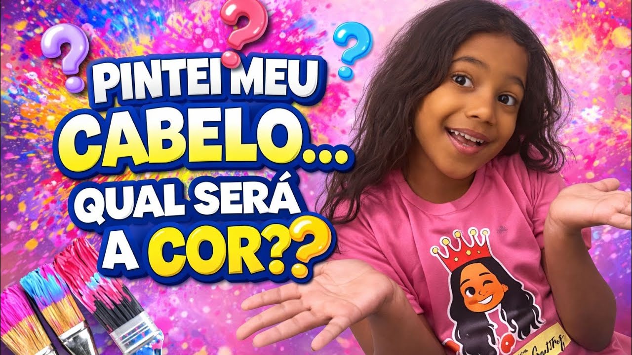 TRANSFORMAÇÃO!!! QUE COR VOCÊ ACHA QUE FICOU?