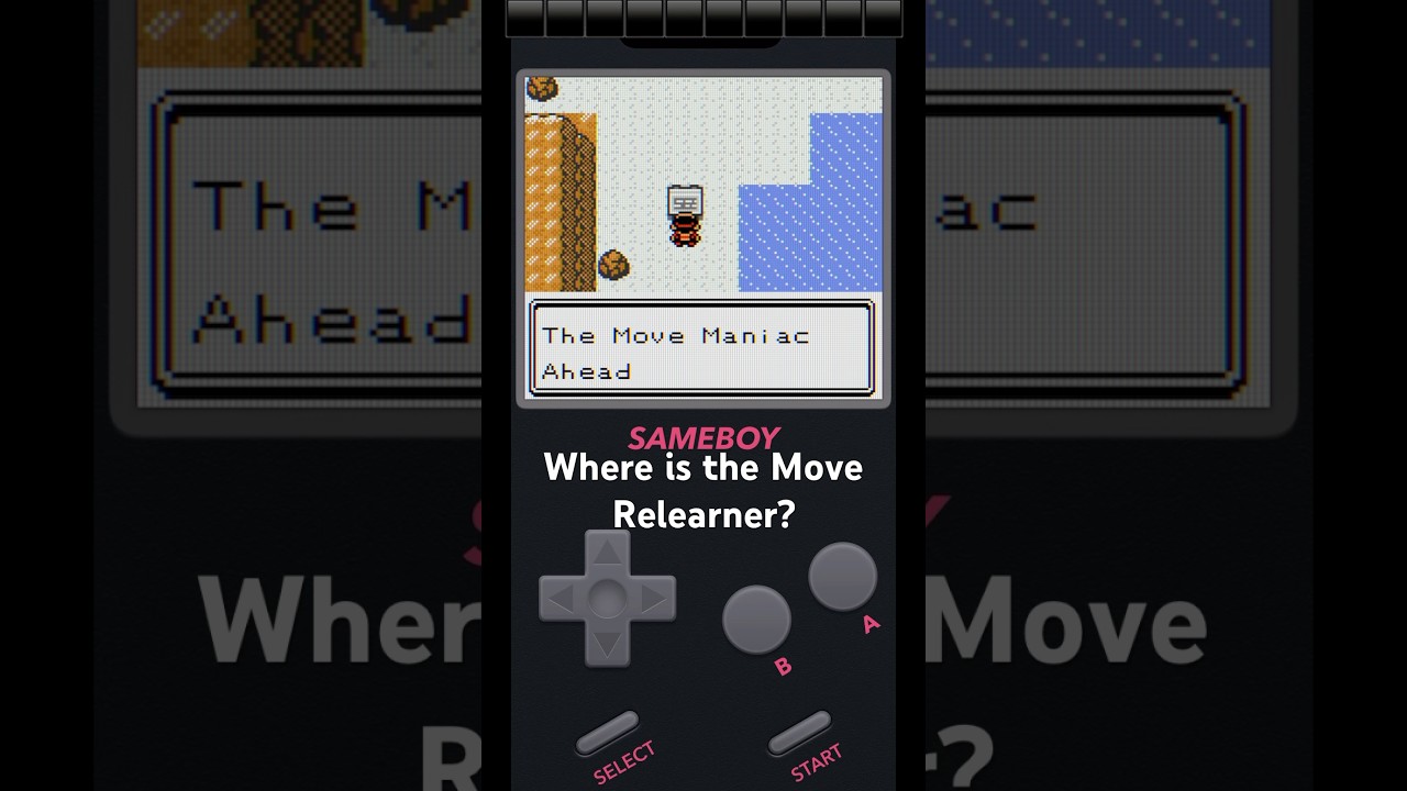 Pokemon Polished Crystal Move Relearner 