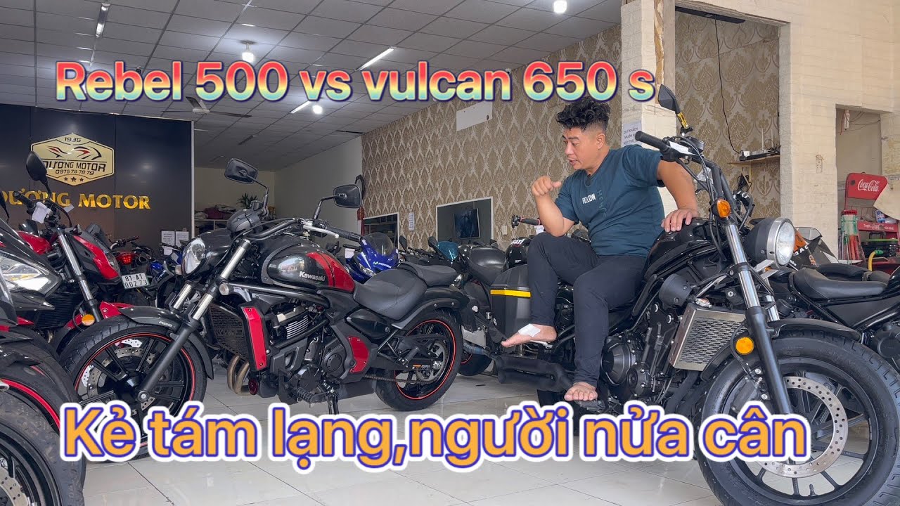 Dương motor - vulcan 650s vs rebel 500,đường trường hay đường phố?