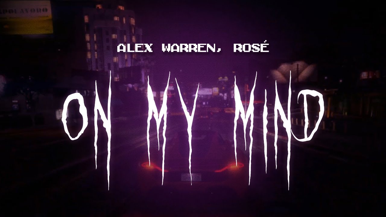 an alex warren & rosé for when you miss that person [sped up] + lyrics