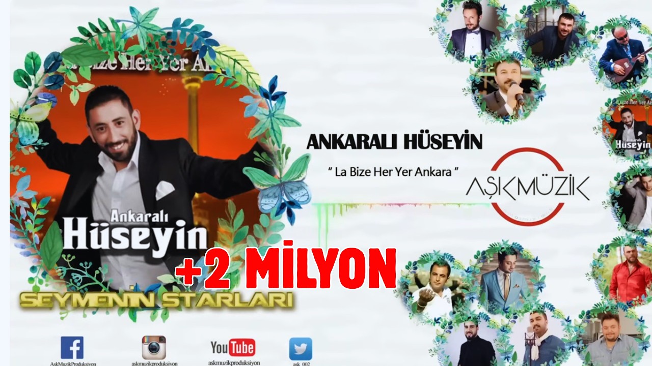 Ankaralı H&uuml;seyin - La Bize Her Yer Ankara #aşkprod&uuml;ksiyon #ankaraoyunhavaları #labizeheryerankara