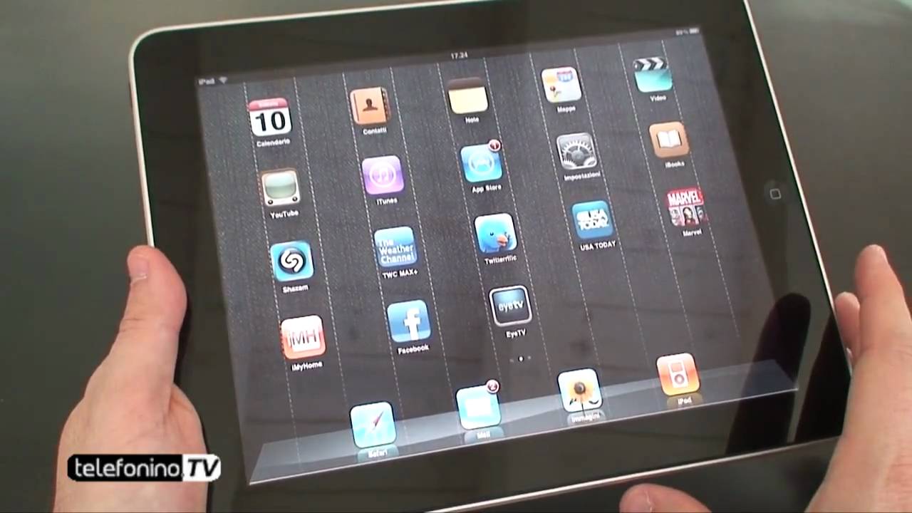 Apple iPad videoreview da Telefonino.net