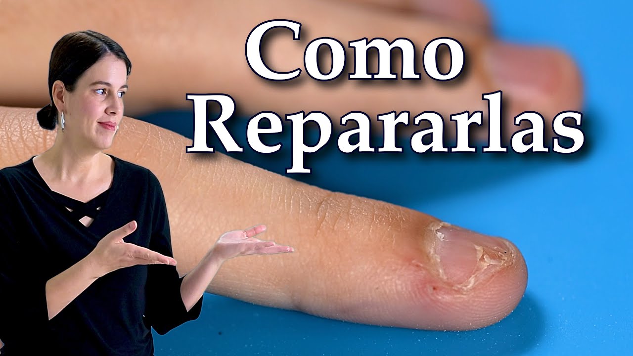 Como Reparar Uñas Extremadamente Mordidas. Mírame Trabajar