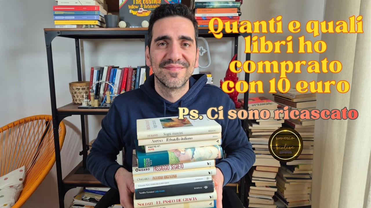 Quanti e quali libri ho preso con 10 euro al Libraccio?