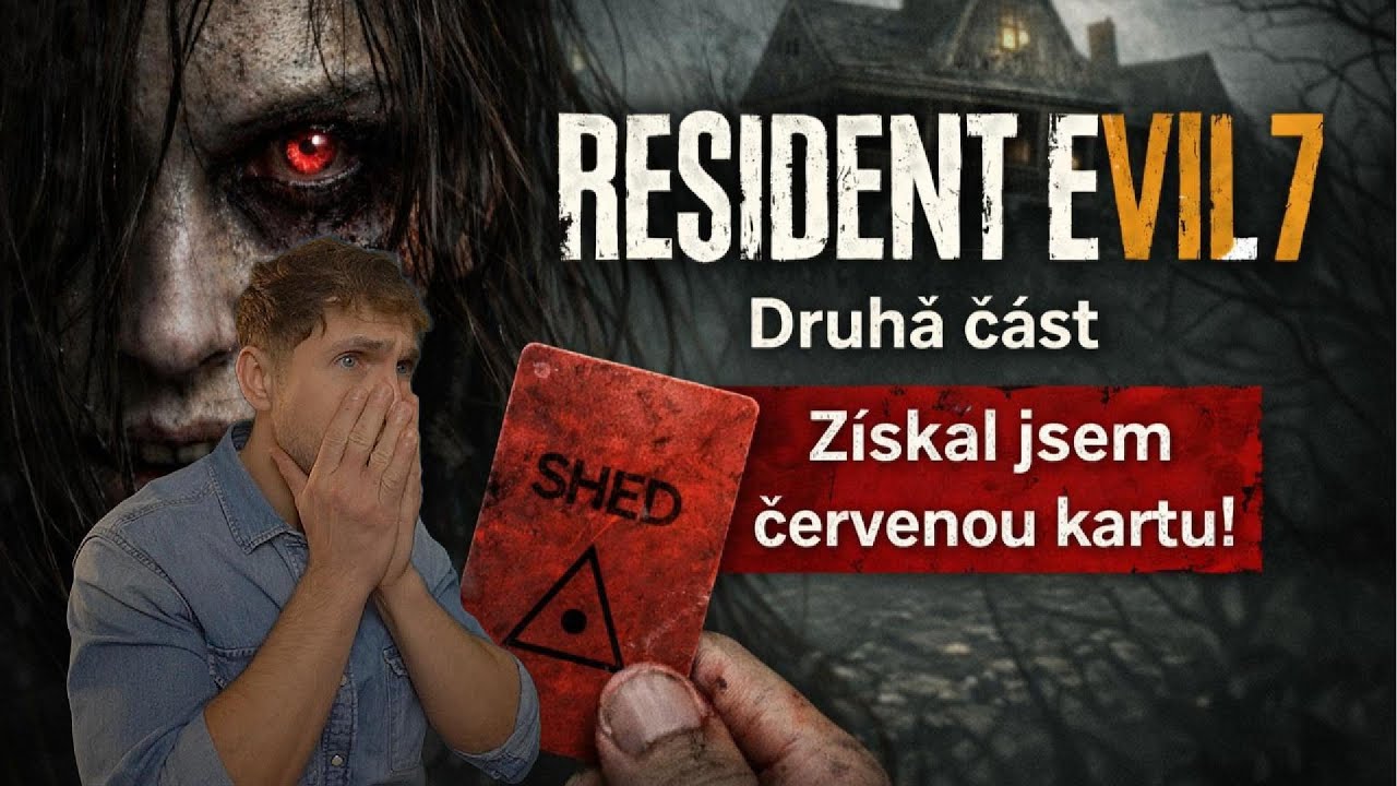 RESIDENT EVIL 7: BIOHAZARD – DRUHÁ ČÁST | SOUBOJ S BAKEREM & SMRT MARGUERITE 🔪 | CZ/SK
