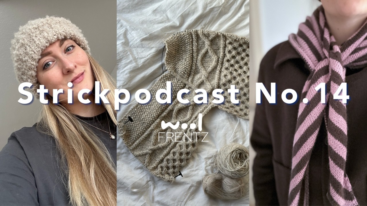 Strickpodcast No.14 | Dagmar Jacket, Terracotta Sweater und neue Designs