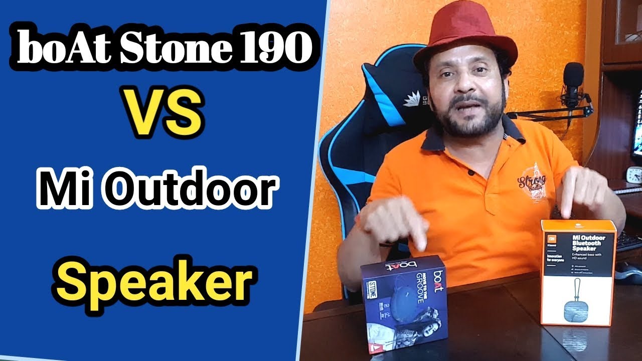 Boat Stone 190 Vs Mi Outdoor Bluetooth Speaker | Best Bluetooth Speaker Under Rs.1000 - Full Review