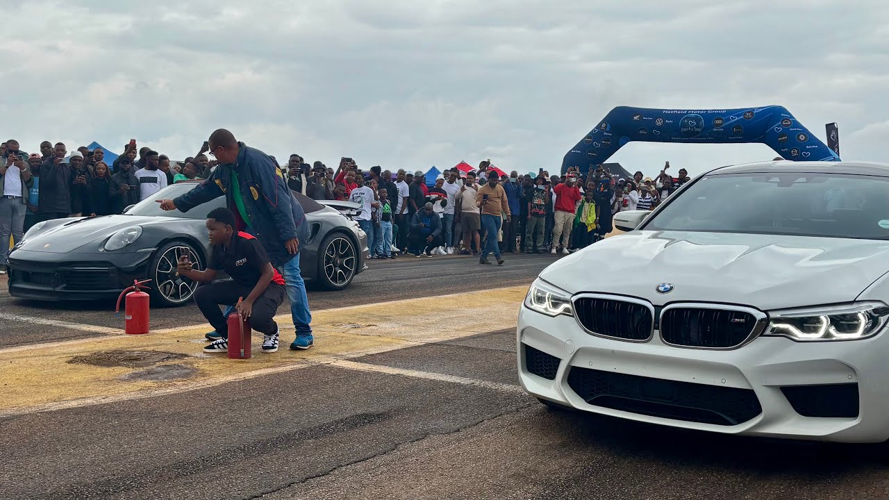 ODI Raceway: 911 Turbo S vs M5 | M240 vs S1000RR Burnouts & Madness! | Mzansi Car culture