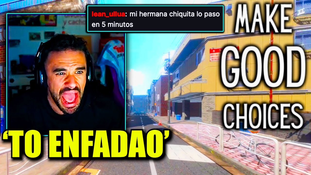 10 Minutos de ILLOJUAN ENFADADO por LA CALLE 🚸 | Mejores Momentos en Make Good Choices