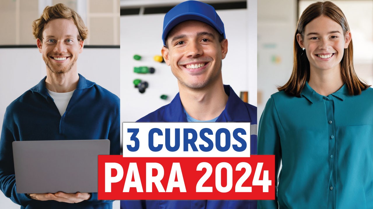 3 CURSOS que EU FARIA em 2024