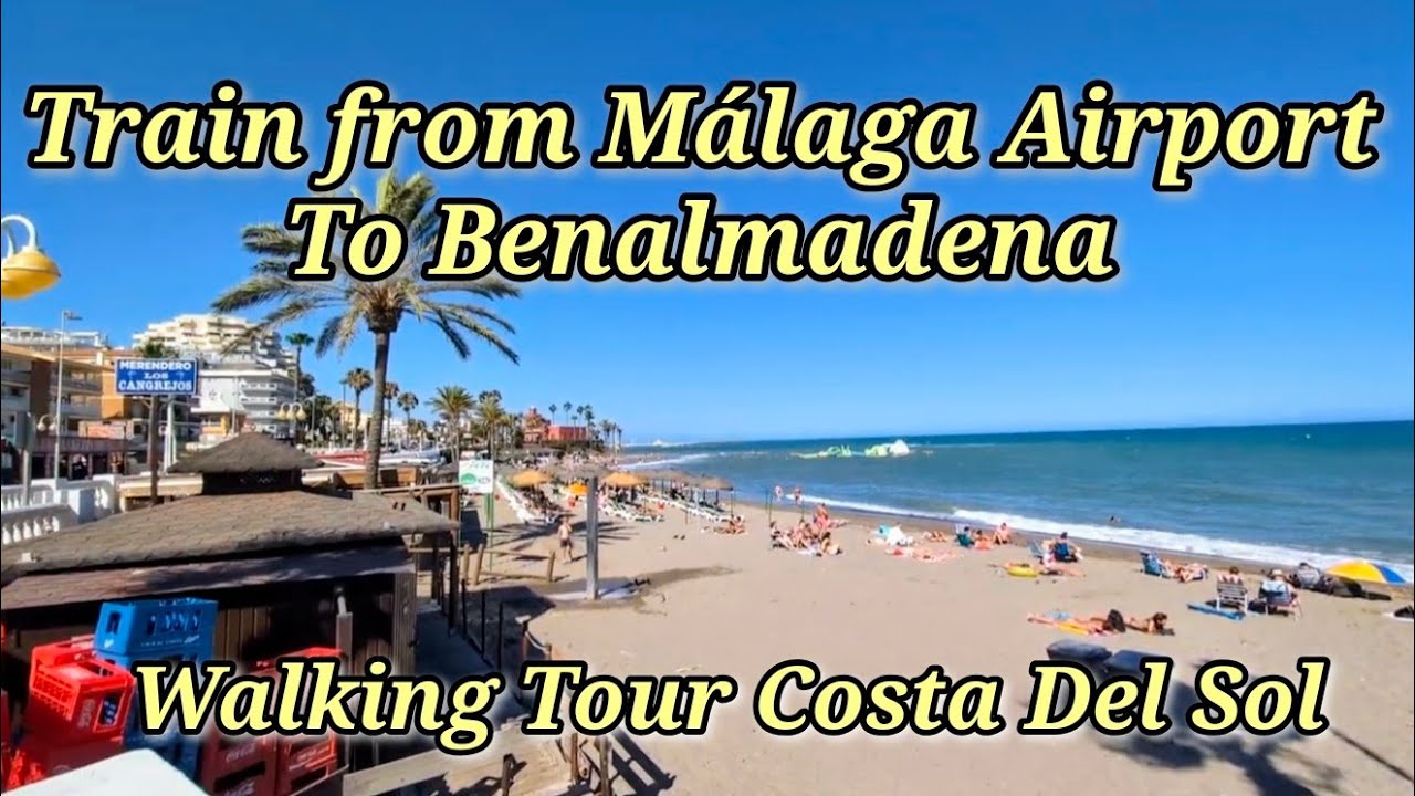 Benalmádena Walking Tour from Train Station to Beach | Exploring Costa del Sol in July 2025