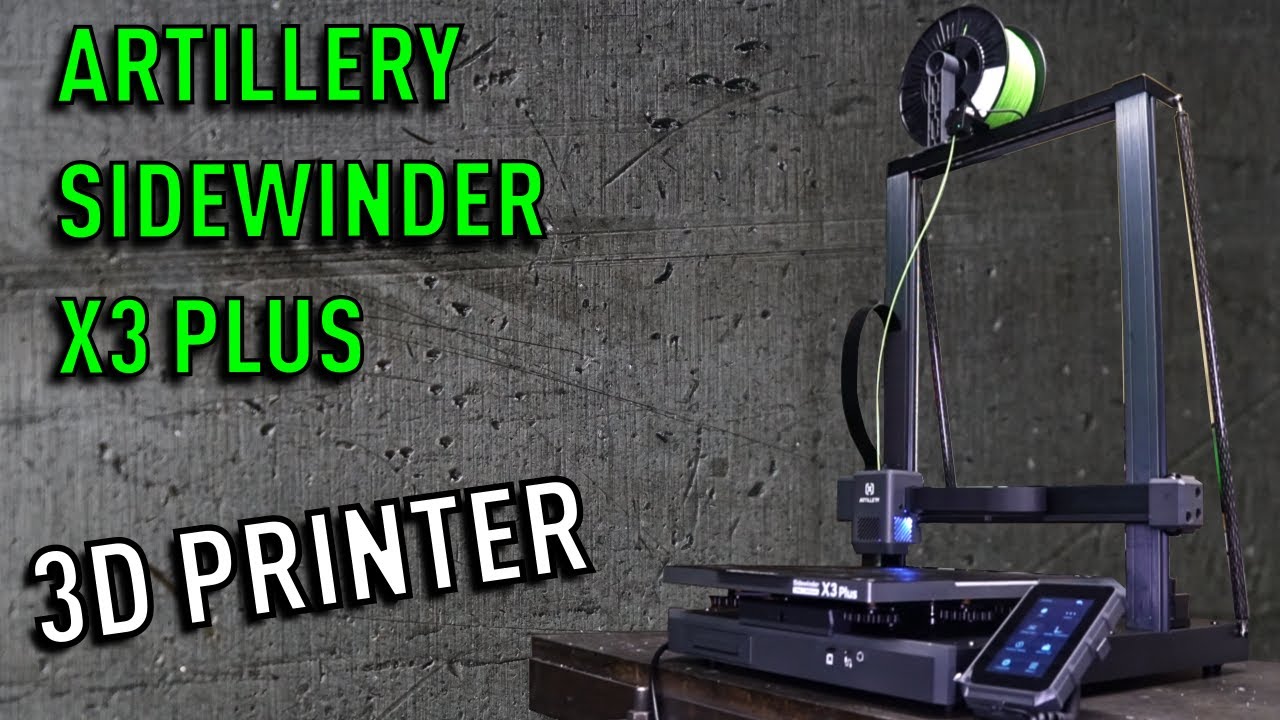Artillery Sidewinder X3 Plus 3D Printer - The Review