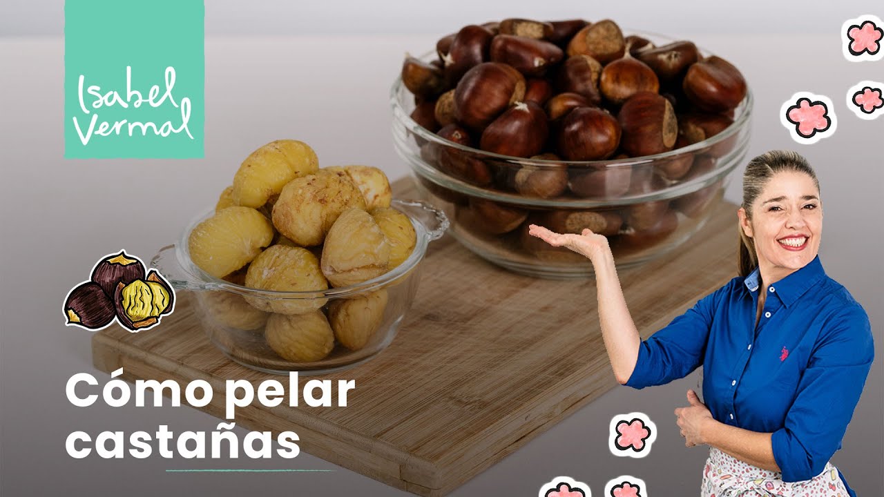 C&oacute;mo pelar casta&ntilde;as