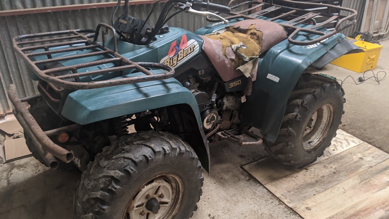 Yamaha Big Bear 350 Mini Restoration quad