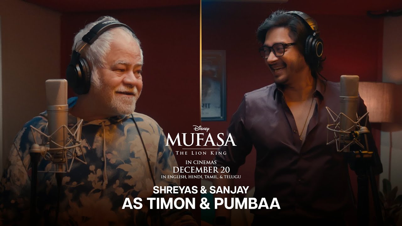 Shreyas & Sanjay as Timon & Pumbaa | Mufasa: The Lion King | In Cinemas 20 December