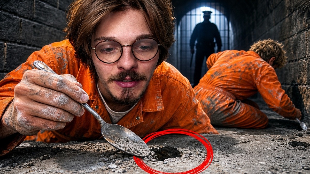 Un jeu où tu dois t'évader de Prison avec une Cuillère