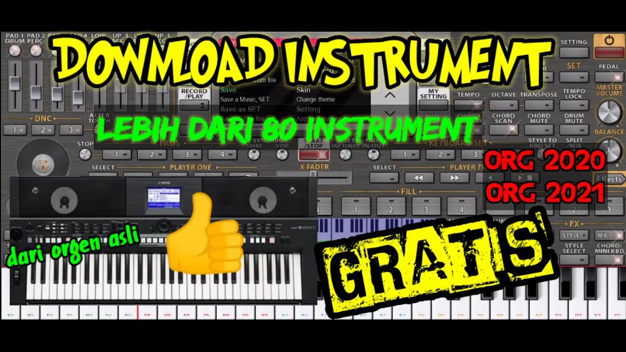 BAGI-BAGI instrument ORG2020/2021 | GRATIS!