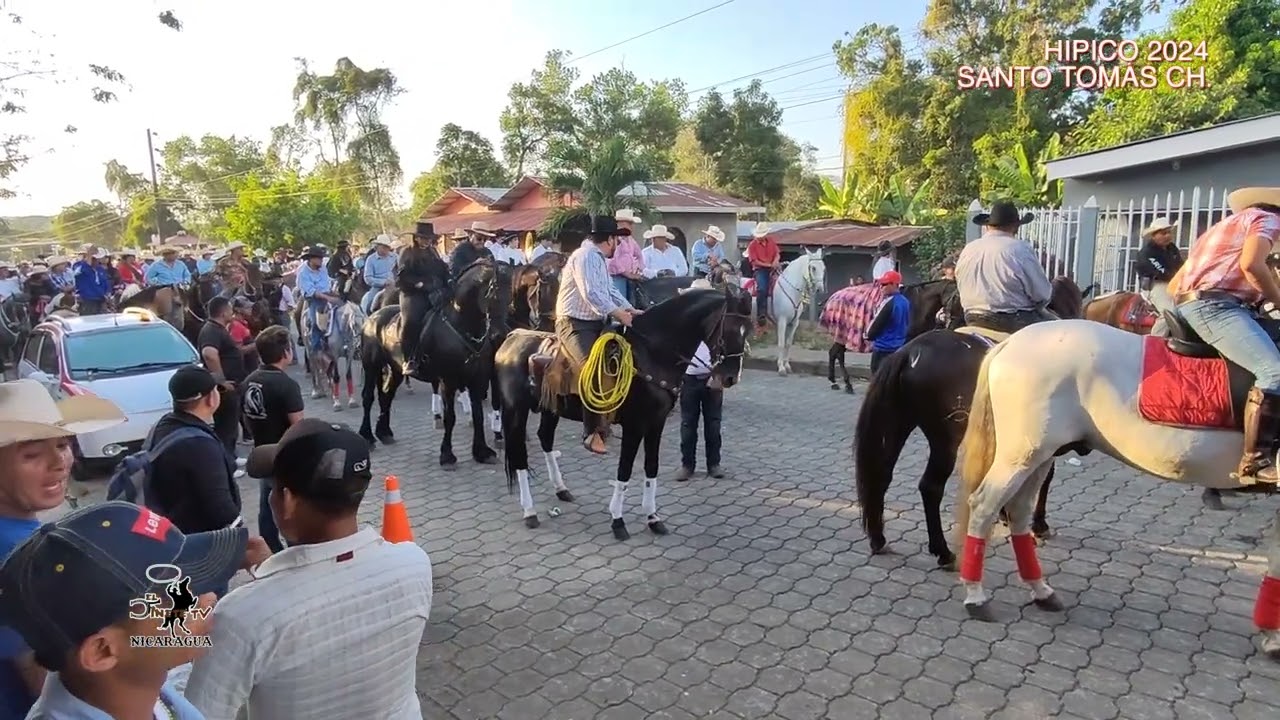 Desfile Hípico Santo Tomás - Chontales - Nicaragua.
