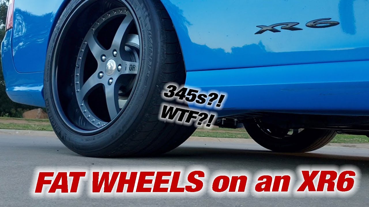 Backspace, Offset and Superwide Wheel fitment. Stance 101: We fit 345s on an FG XR6 Turbo Ute