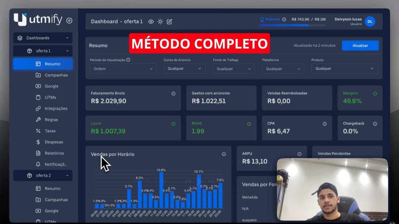 Escalando LowTicket no Facebook Ads - R$1.000 em 24h (Passo a Passo)