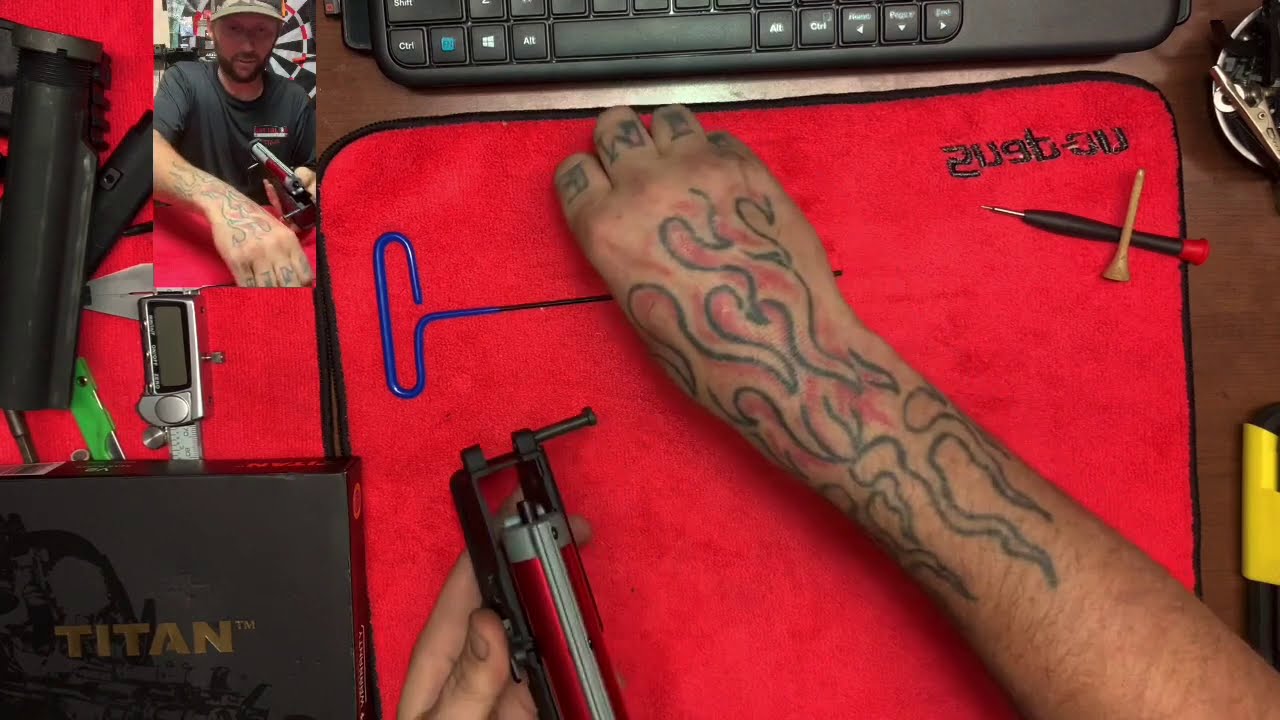 Airsoft Gate Titan install in a VFC Avalon