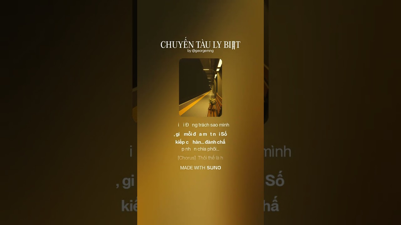 CHUYẾN TÀU LY BIỆT