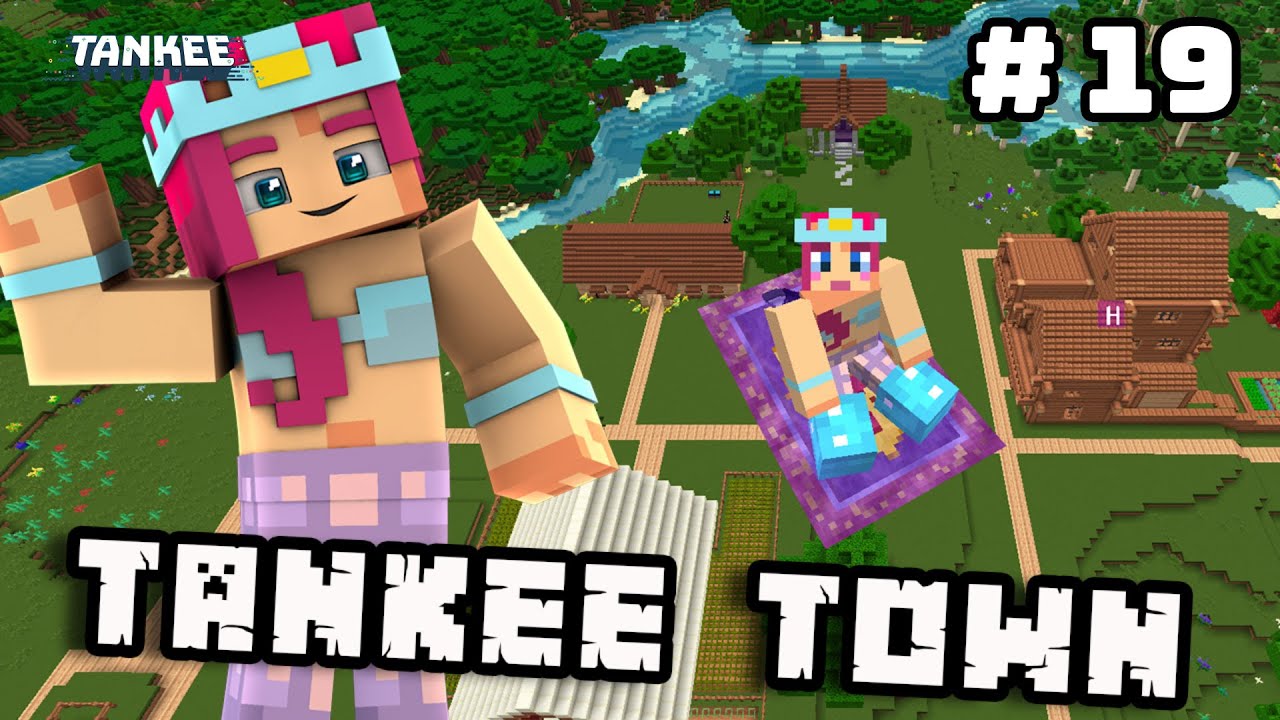 I CAN FLY! | Tankee Town in Minecraft - Episode 19