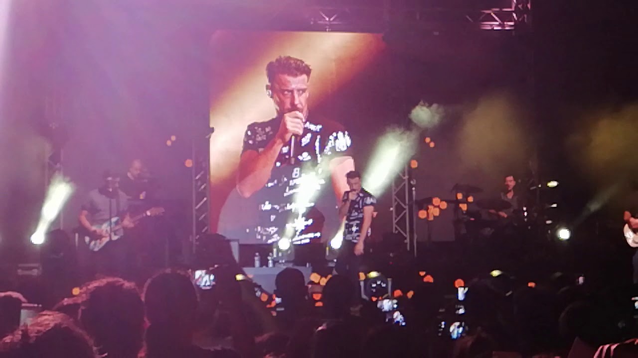 FRANCESCO GABBANI - ETERNAMENTE ORA - Concerto di Vigevano 08/07/2018