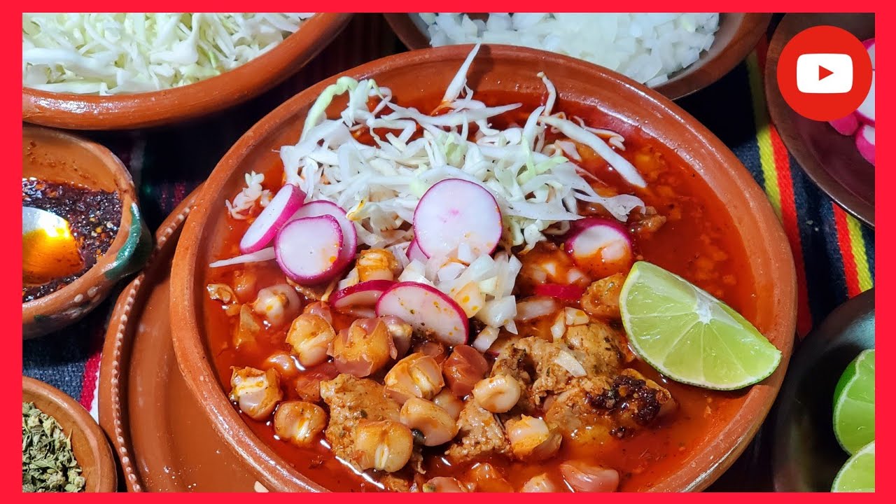POZOLE DE PUERCO ROJO | POZOLE DE PUERCO ESTILO ZACATECAS