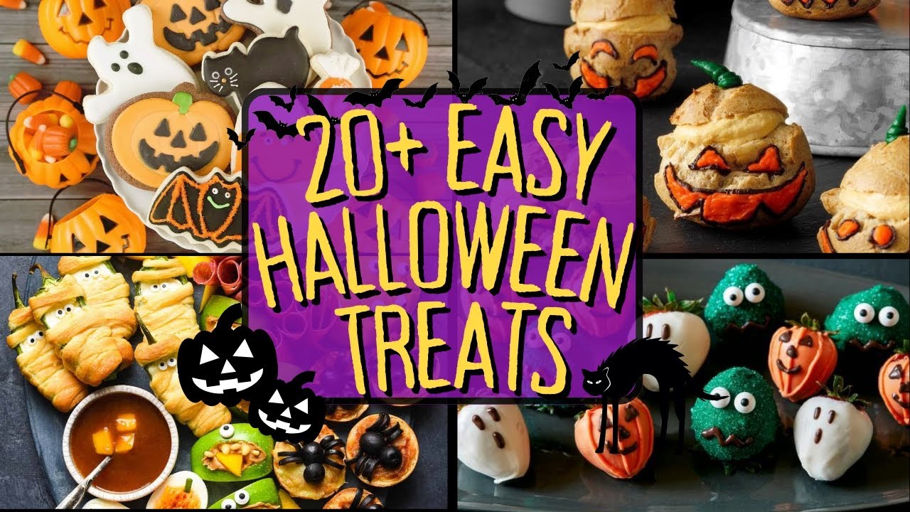 20+ Easy Halloween Treat Ideas for A Spooky Party! So Yummy!👻