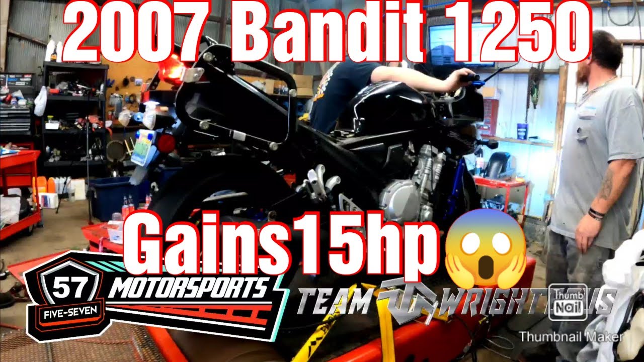 2017 Suzuki GSF 1250 Bandit Dyno Tune