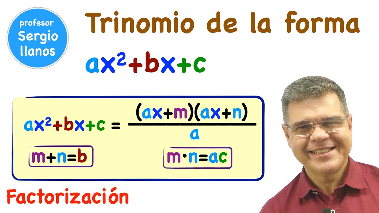 Factoriza un Trinomio de la forma ax²+bx+c