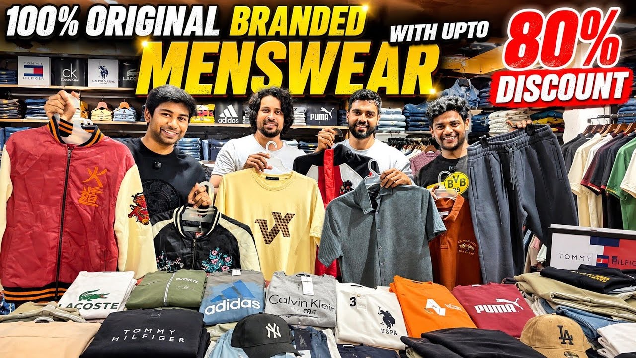 100% Original Branded Menswear with upto 80% Discount❤️