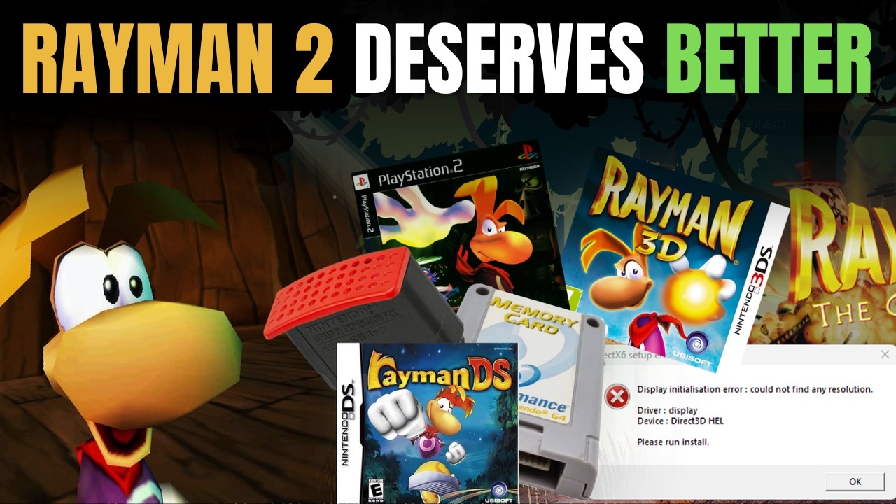 Rayman 2: The Great Escape deserves better than its disastrous past and present