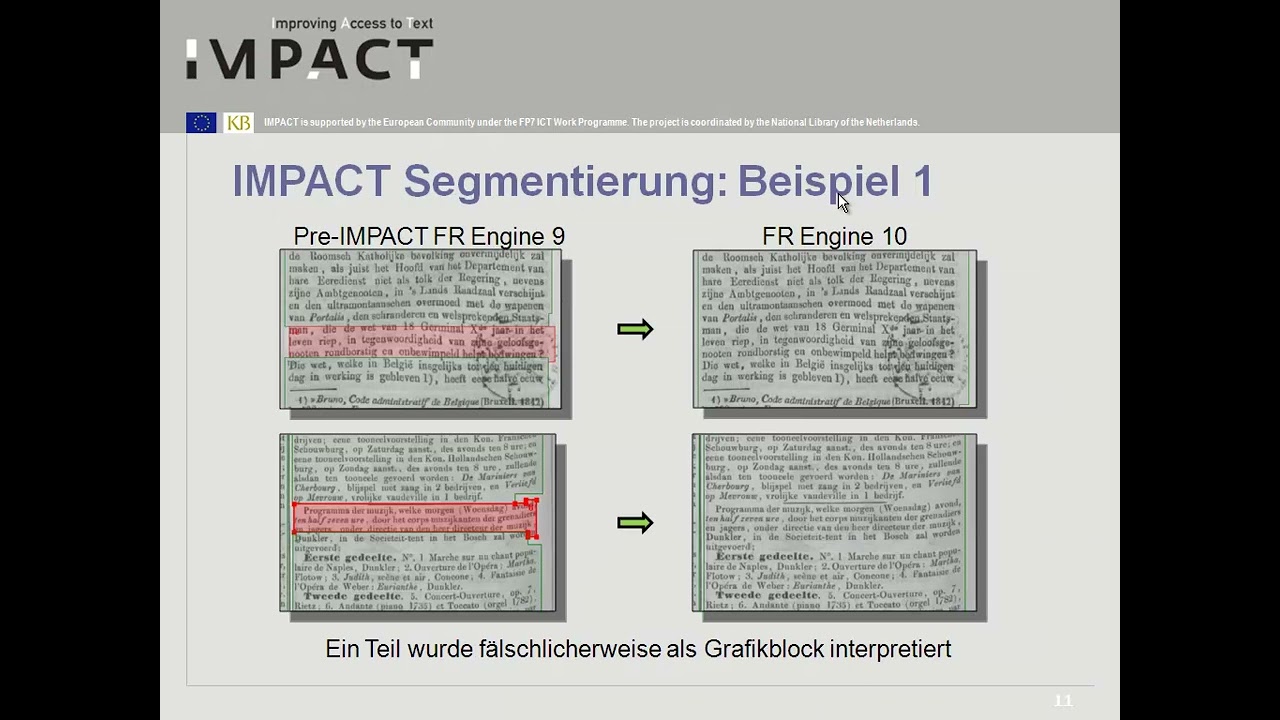 BSB &Ouml;NB Demo Day   OCR Software f&uuml;r historische Dokumente   Gerd Zechmeister &Ouml;NB