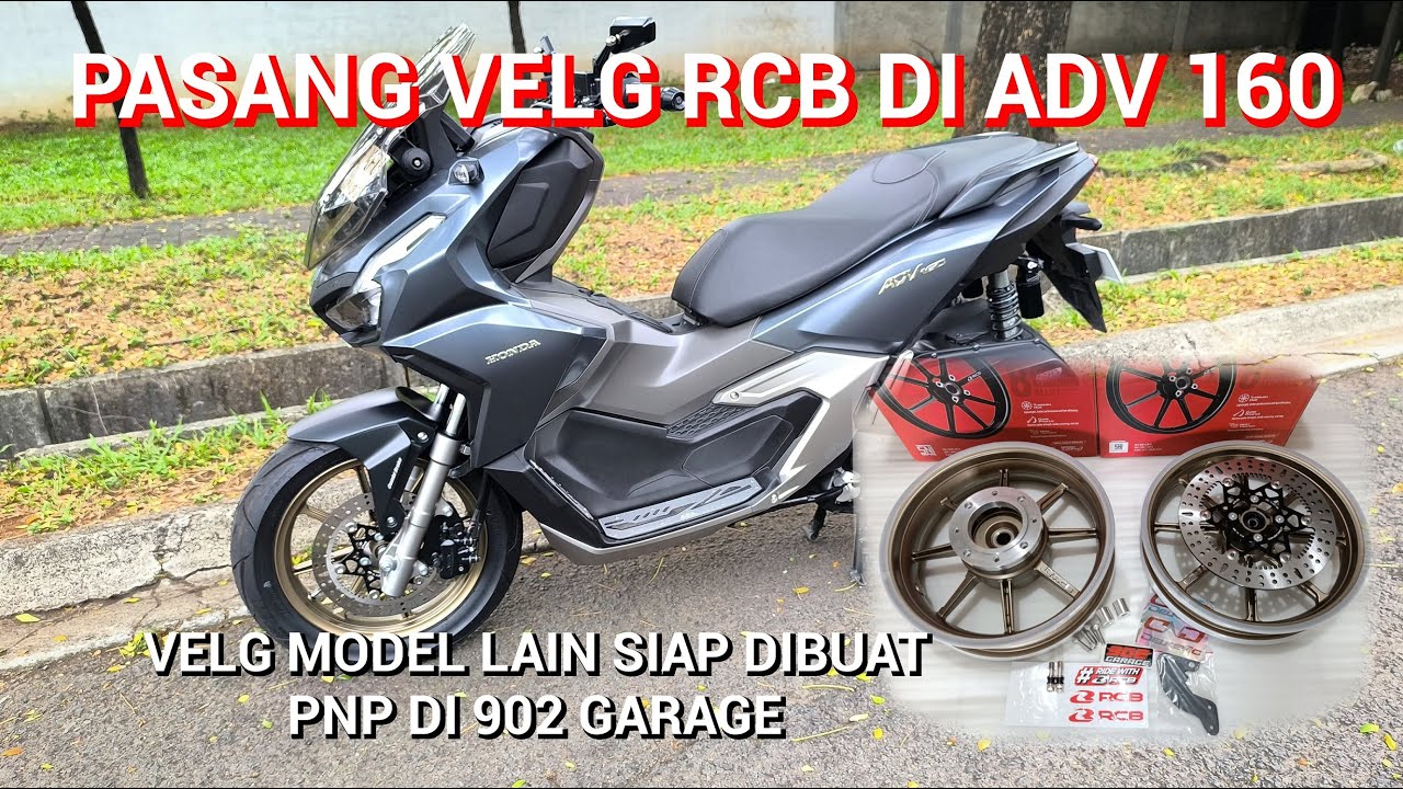 ADV 160 MODIF GANTI VELG RCB RING 14