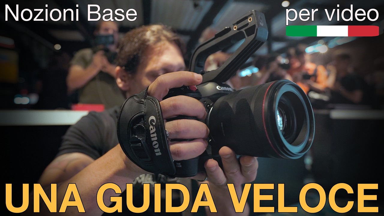 Le Basi della Videocamera per Iniziare a Girare Video da Subito!
