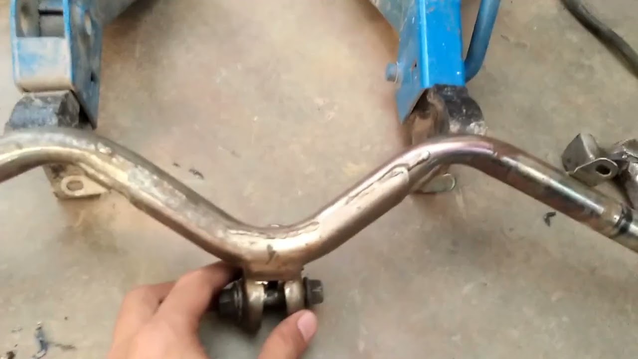PROSES PEMBUATAN & PENGELASAN STANG STIR MODEL SLEEP ENGINE || YAMAH ALFA || F1Z R