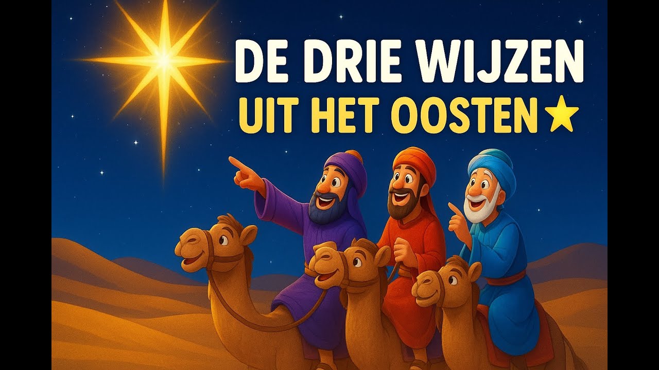 De Drie Wijzen uit het Oosten | Bijbelverhaal voor Kinderen | Driekoningen ⭐🐪