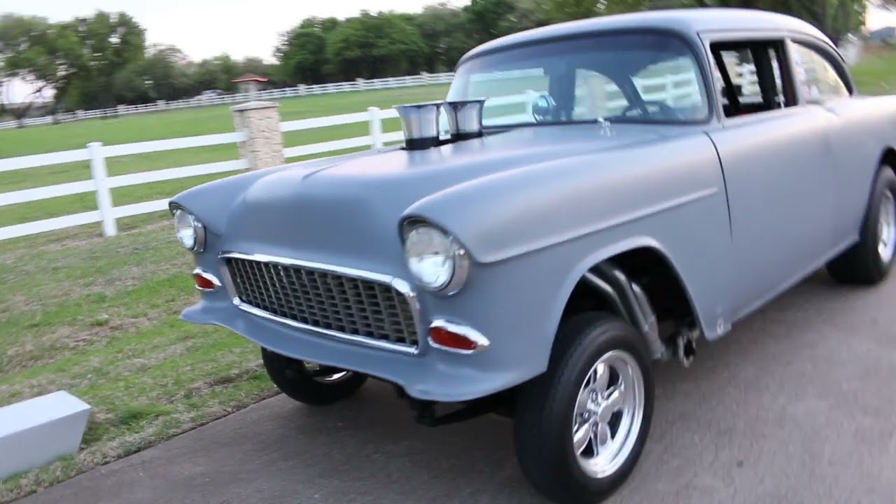 1955 Chevy Gasser, 496 Merlin, automatic, brought to you by Bring a Trailer