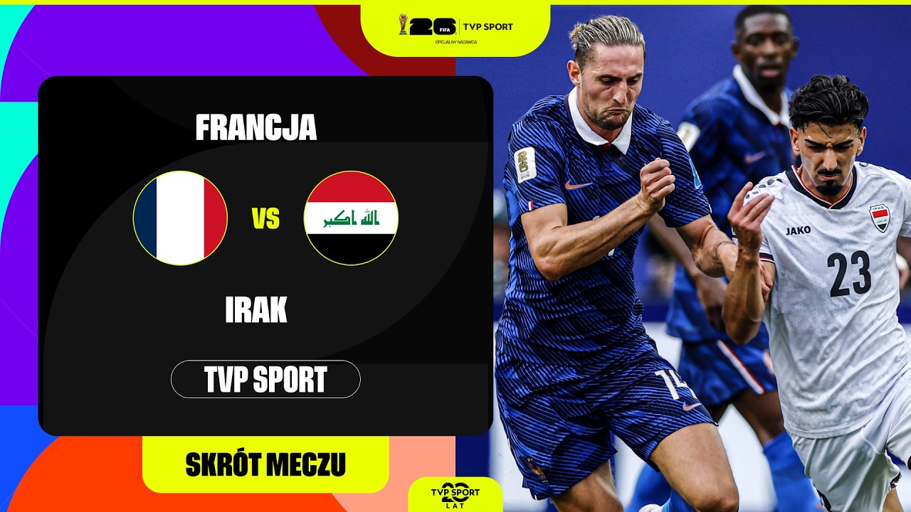 HIGHLIGHTS: WORLD CUP, GROUP I: FRANCE VS. IRAQ. IN THE GLOW OF PHILADELPHIA LIGHTNING