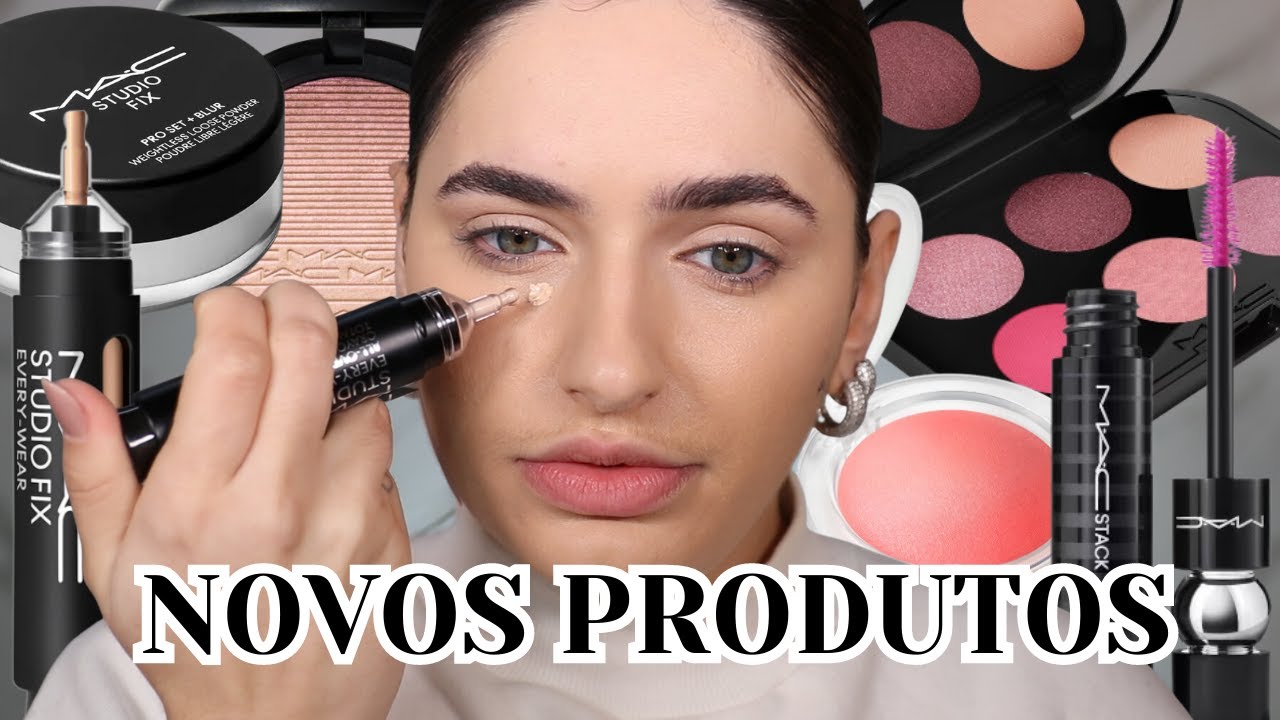 TESTANDO LANÇAMENTOS MAC- full face!